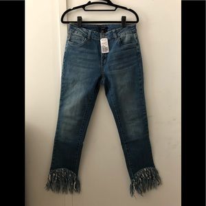 fringe jeans forever 21
